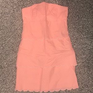 LILLY SALE! Sleeveless peach dress
